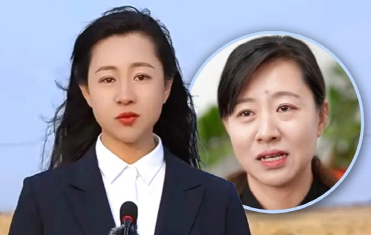 중국의 한 여성 공무원이 특산물 홍보 영상에서 '뷰티 필터' 앱을 사용해 과도하게 외모를 어려 보이게 한 사실이 뒤늦게 알려져 논란이 일고 있다.<홍콩 사우스차이나모닝포스트 보도 캡처>